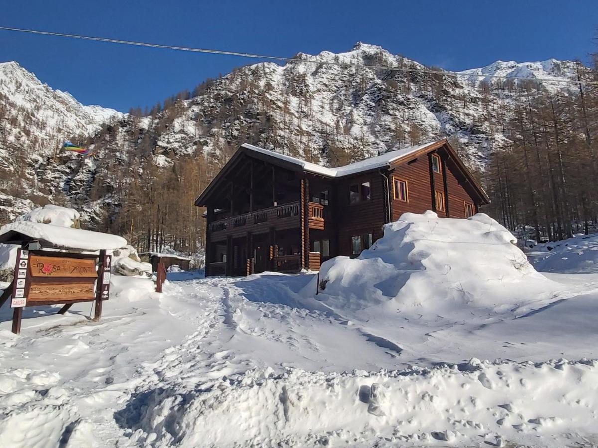 Chalet Rosa Dei Monti Piamprato Екстериор снимка