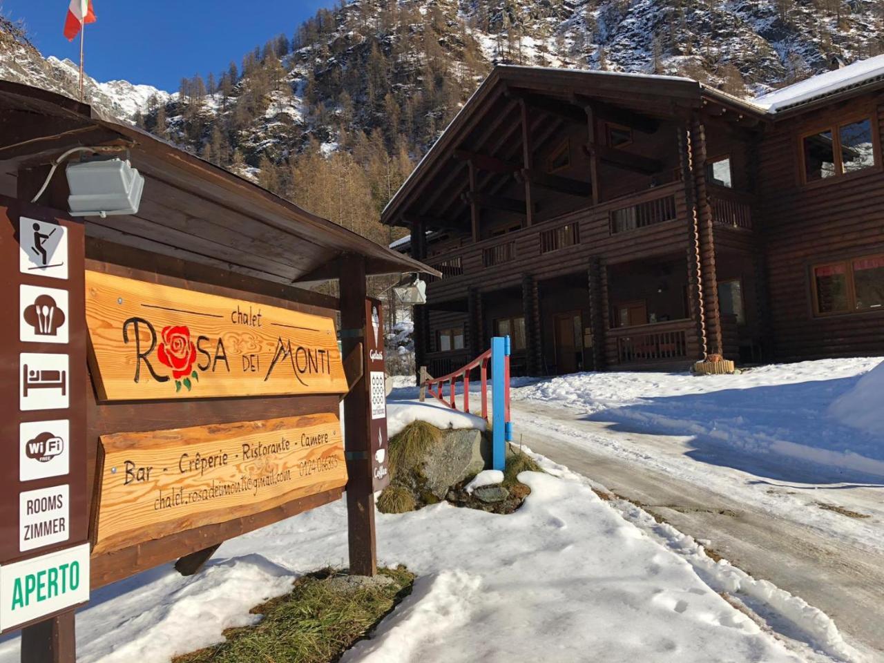 Chalet Rosa Dei Monti Piamprato Екстериор снимка