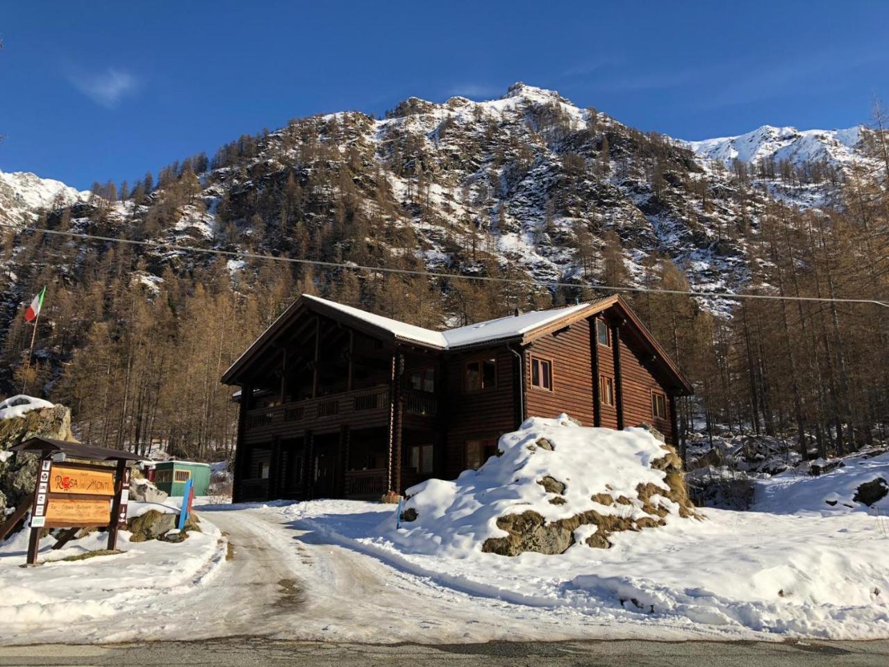 Chalet Rosa Dei Monti Piamprato Екстериор снимка